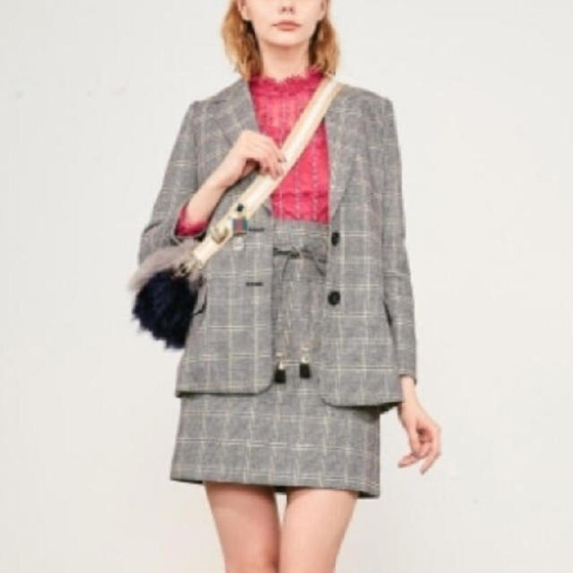 Lily Brown リリーブラウン チェックジャケット 上下 セット www.itcom