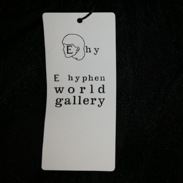 E hyphen world gallery(イーハイフンワールドギャラリー)のEhyphen world gallery ミニ丈チュールギャザースカート　黒 レディースのスカート(ひざ丈スカート)の商品写真