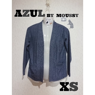 アズールバイマウジー(AZUL by moussy)のAZUL by moussy ジャガードパイルトッパー(カーディガン)
