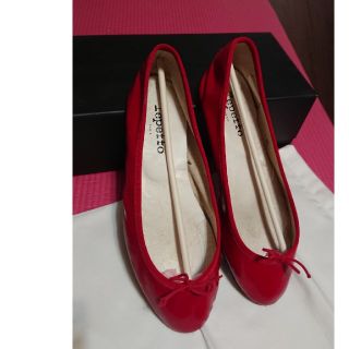 レペット(repetto)のレペット Repetto レッドバレエ バレエシューズ 38(バレエシューズ)