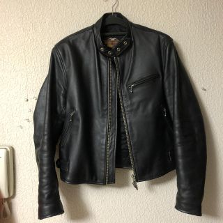 ハーレーダビッドソン(Harley Davidson)のハーレー ダビッドソン　ダブルライダースジャケット ！モモ様専用(ライダースジャケット)