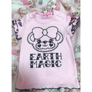 アースマジック(EARTHMAGIC)のローズマフィーテレコTシャツ(Tシャツ/カットソー)