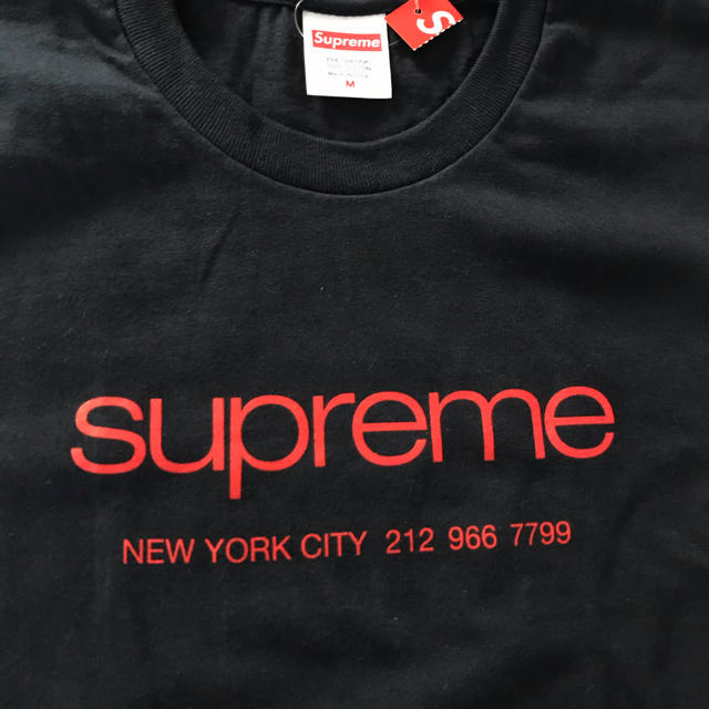 Supreme(シュプリーム)の完売品　20SS SUPREME SHOP TEE M NAVY 原宿購入 メンズのトップス(Tシャツ/カットソー(半袖/袖なし))の商品写真