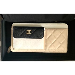 シャネル(CHANEL)の新品未使用　新作　シャネル　マルチカラー　アイボリー　長財布(財布)