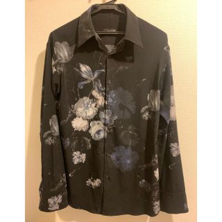 ❗️赤&青薔薇2着セット❗️lad musician18ss花柄シャツ