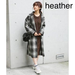 ヘザー(heather)のheather(ロングコート)