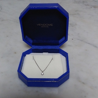 ヴァンドームアオヤマ(Vendome Aoyama)のヴァンドーム青山　ダイヤモンドネックレス　K18WG(ネックレス)