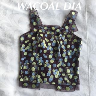 ワコール(Wacoal)のWACOAL DIA 繊細な水玉の刺繍のトップス　(キャミソール)