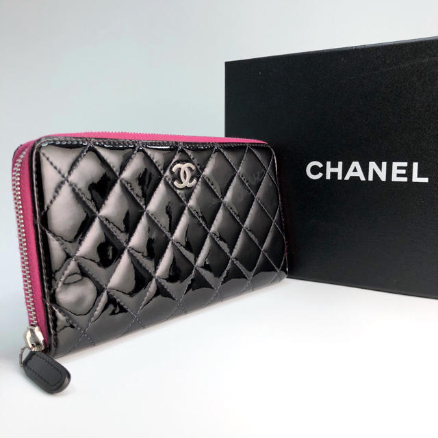 CHANEL パテント　財布