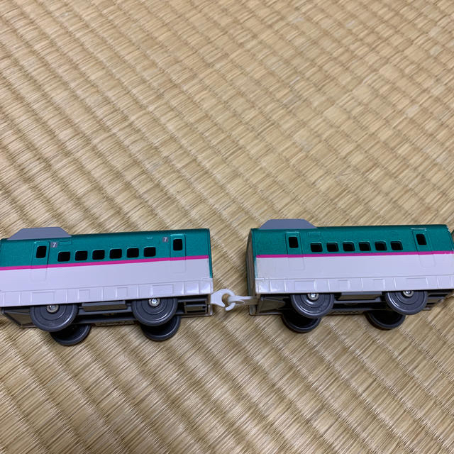 Takara Tomy(タカラトミー)のプラレール　はやぶさ　4両モデル キッズ/ベビー/マタニティのおもちゃ(電車のおもちゃ/車)の商品写真