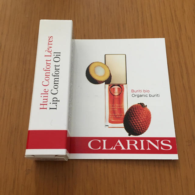 CLARINS(クラランス)のクラランス コンフォート リップオイル 05 ミニ フランス製 コスメ/美容のベースメイク/化粧品(リップグロス)の商品写真