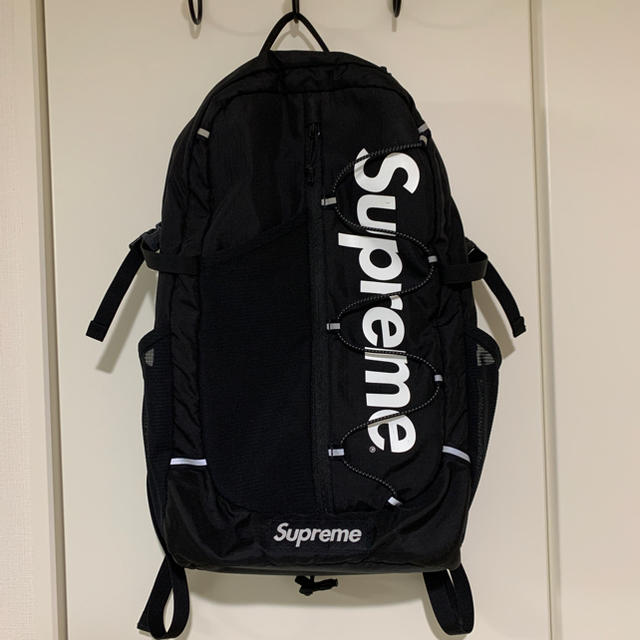 Supreme - Supreme 17SS backpack black ブラックの通販 by KOUHEI25's shop｜シュプリーム