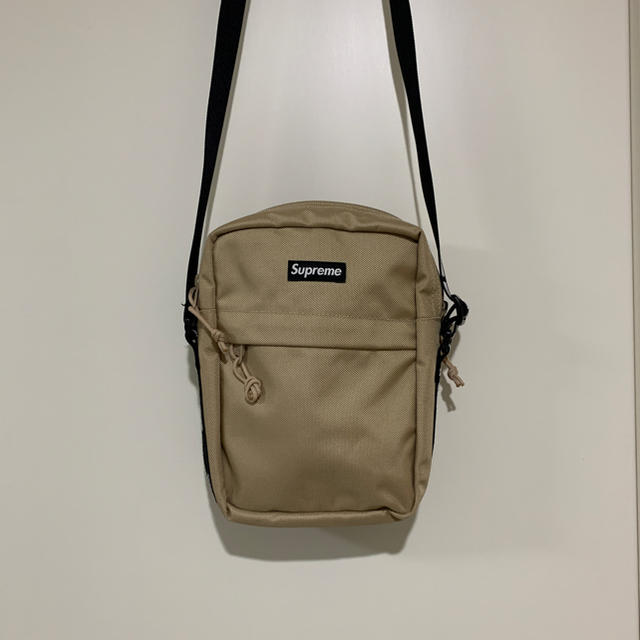 Supreme 18SS shoulder bag ベージュ タン