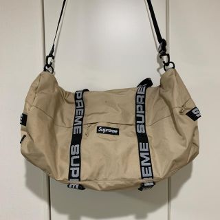 シュプリーム(Supreme)のSupreme 18SS large duffle bag ベージュ タン(ボストンバッグ)