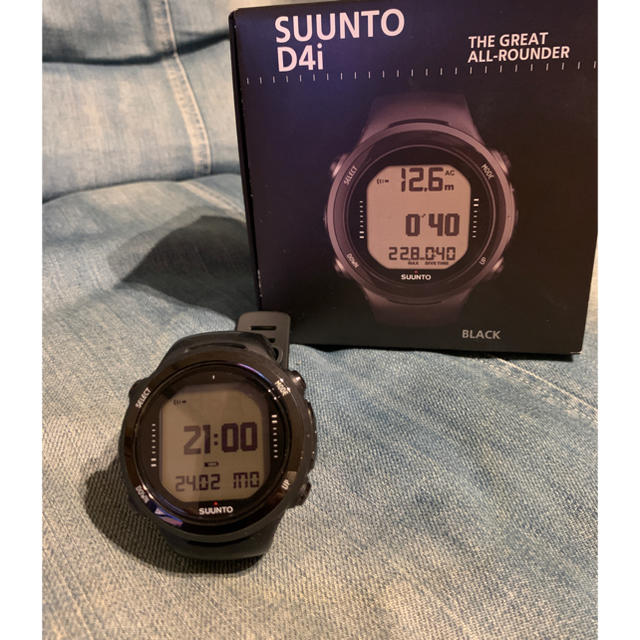 腕時計(デジタル)SUUNTO D4i NOVO black ブラック