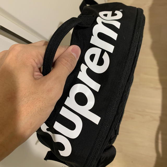 Supreme 17SS waist bag black ブラック