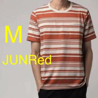 ジュンレッド(JUNRED)の新品 定価5390円 JUNRed ボーダー カットソー Tシャツ ジュンレッド(Tシャツ/カットソー(半袖/袖なし))