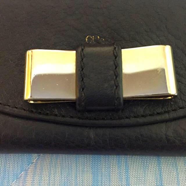 Chloe(クロエ)のchloe リリー 長財布 黒 レディースのファッション小物(財布)の商品写真