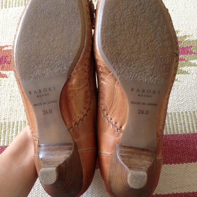 RABOKI  ECONO革パンプス レディースの靴/シューズ(ハイヒール/パンプス)の商品写真
