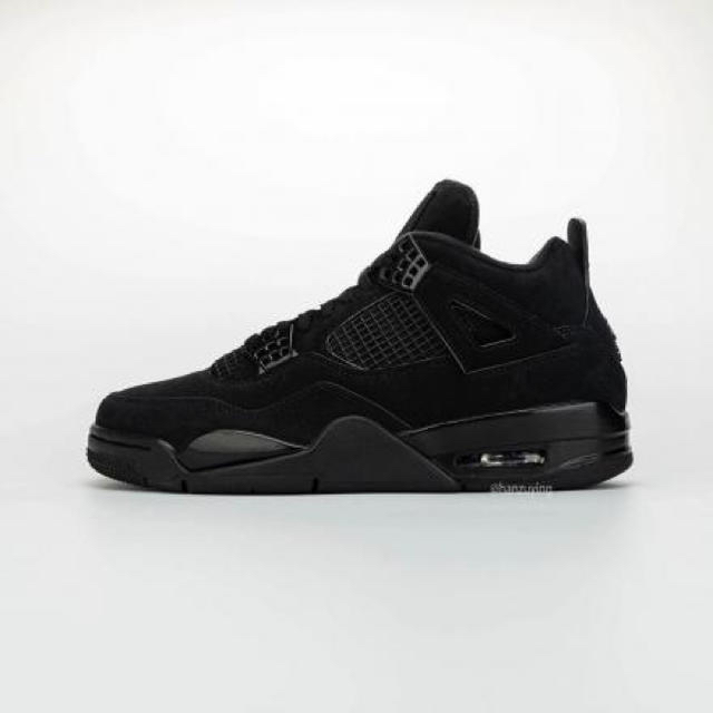 NIKE(ナイキ)のNIKE AIR JORDAN 4 BLACK CAT メンズの靴/シューズ(スニーカー)の商品写真