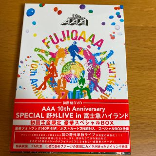 トリプルエー(AAA)のAAA　10th　Anniversary　SPECIAL　野外LIVE　in　富(ミュージック)