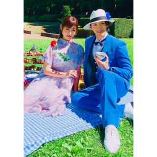 ファーファー(fur fur)の【深田恭子着用】新品❤️柄ハシゴパジャマシャツワンピース ❤️ルパンの娘(ひざ丈ワンピース)