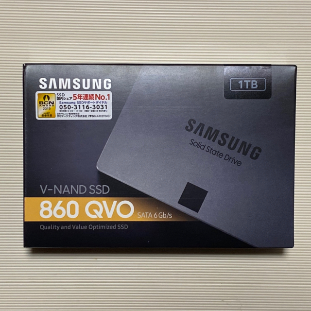 ［3年保証］[新品未開封]　サムスン Samsung SSD 1.0TBPC/タブレット