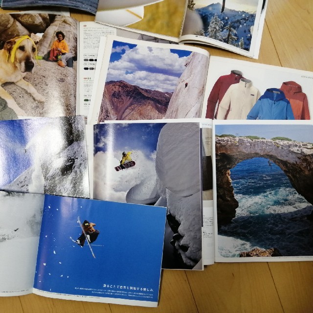 patagonia(パタゴニア)のパタゴニアカタログ10冊2008,2009 スポーツ/アウトドアのアウトドア(その他)の商品写真