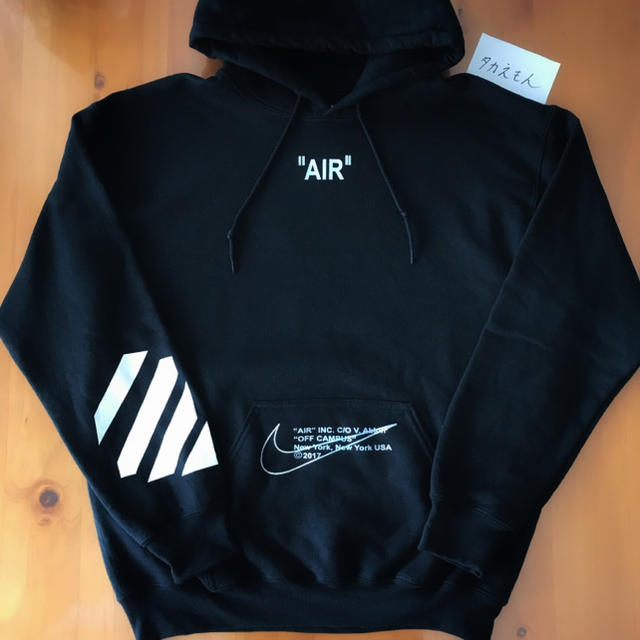 ＊Chris Brown 愛用＊ Black Air Custom Hoodie メンズのトップス(パーカー)の商品写真