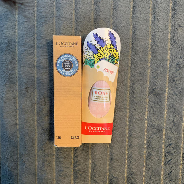 L'OCCITANE(ロクシタン)のロクシタン ネイルオイル ハンドクリーム セット コスメ/美容のネイル(ネイルケア)の商品写真