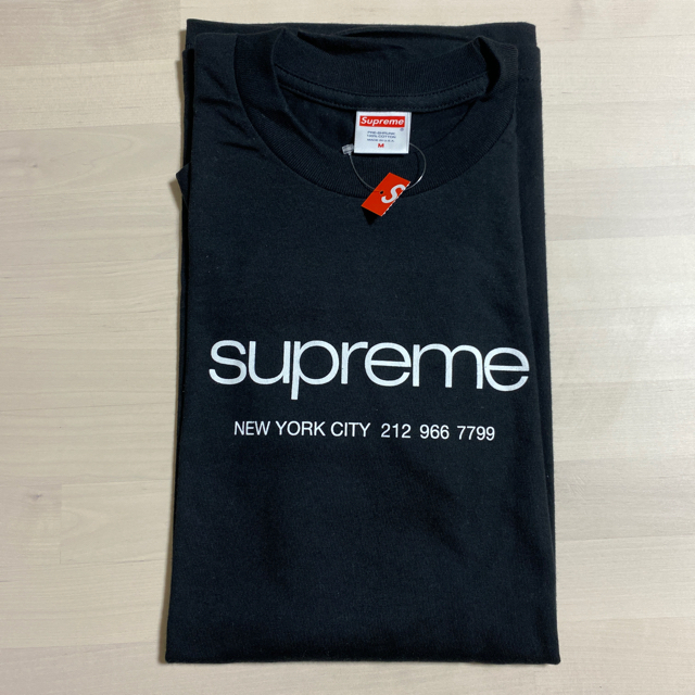 Supreme(シュプリーム)の黒M Supreme Shop Tee 20ss メンズのトップス(Tシャツ/カットソー(半袖/袖なし))の商品写真