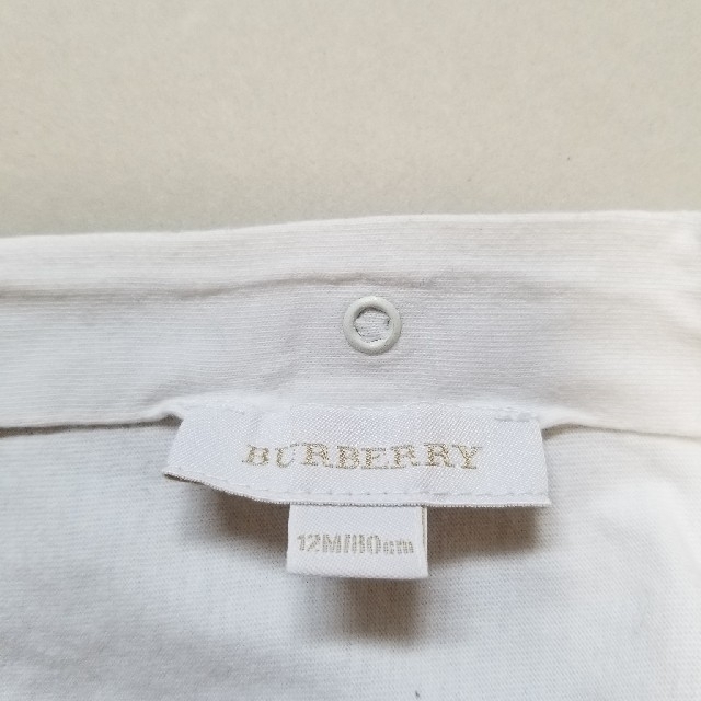 BURBERRY(バーバリー)のBURBERRY　長袖Tシャツ　キッズ12M 80 キッズ/ベビー/マタニティのベビー服(~85cm)(シャツ/カットソー)の商品写真