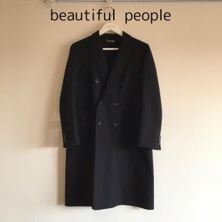 ビューティフルピープル(beautiful people)の人気★Beautiful people チェスターコート　ブラック(チェスターコート)