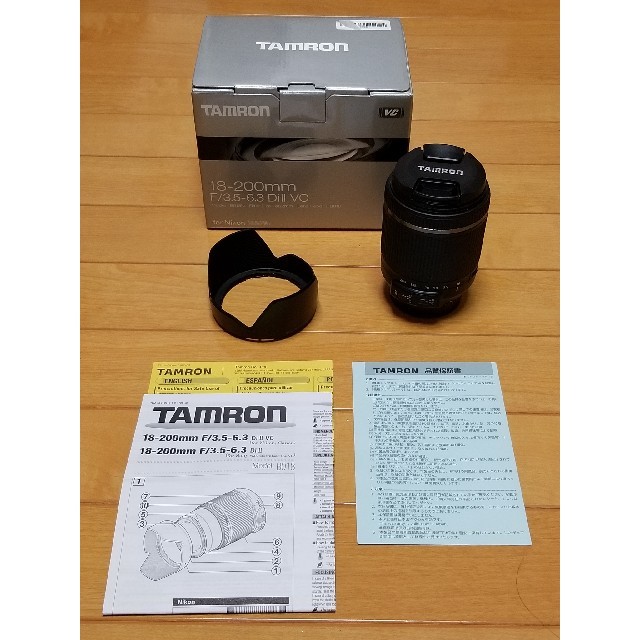 TAMRON(タムロン)のTAMRON 18-200mm F3.5-6.3 Di Ⅱ VC スマホ/家電/カメラのカメラ(レンズ(ズーム))の商品写真