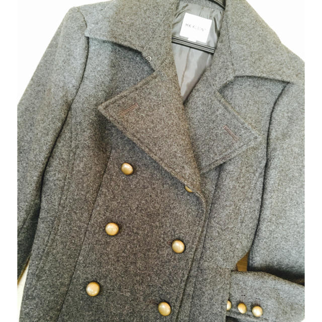 MK KLEIN+(エムケークランプリュス)の美品コート☆何かと使えます‼︎ レディースのジャケット/アウター(ピーコート)の商品写真