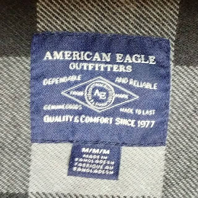 American Eagle(アメリカンイーグル)のアメリカンイーグル　チェック ネルシャツ メンズのトップス(シャツ)の商品写真