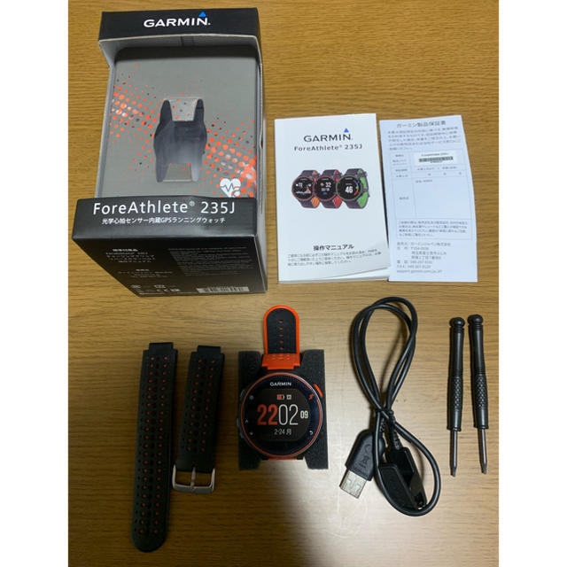 Garmin ForAthlete235Jランニング/ジョギング