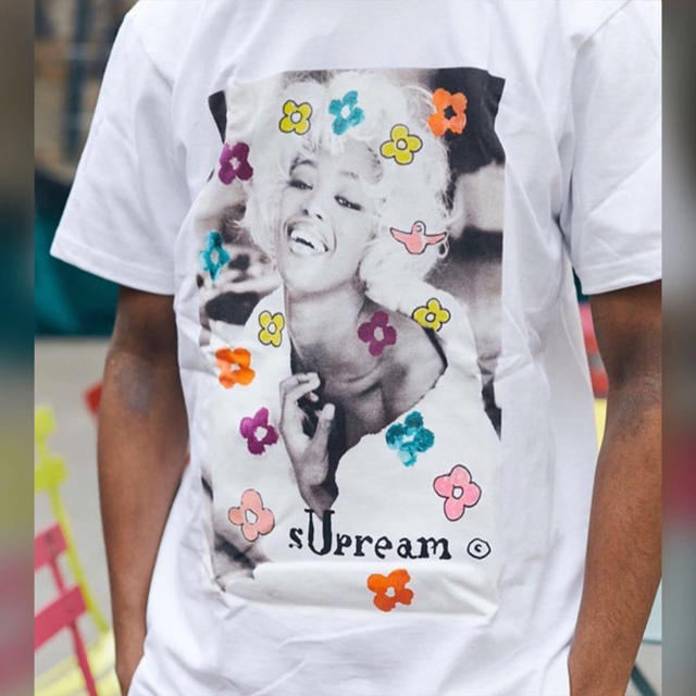 白 M 20SS Supreme naomi TEE white シュプリーム www.krzysztofbialy.com