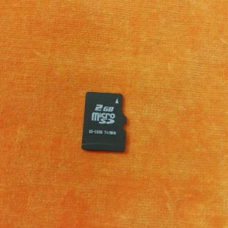 マイクロSDカード2GB(PC周辺機器)