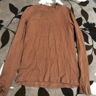 ユニクロ(UNIQLO)のユニクロ　モックネックカットT(Tシャツ(長袖/七分))