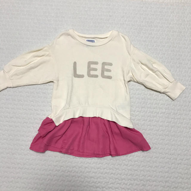 Lee(リー)のアプレレクール　LEE コラボワンピース キッズ/ベビー/マタニティのキッズ服女の子用(90cm~)(ワンピース)の商品写真