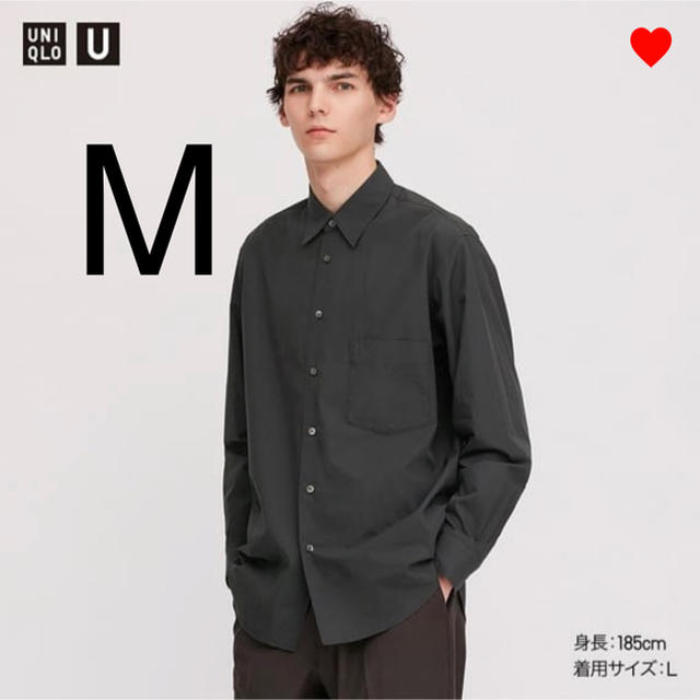 Uniqlo U ユニクロユー　コットンレギュラーカラーシャツ　ルメール　M