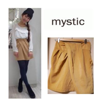 ミスティック(mystic)のmystic コクーンスカート(ひざ丈スカート)