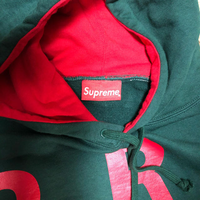 値下げSupreme Spread Logo Hooded Sweatshirt