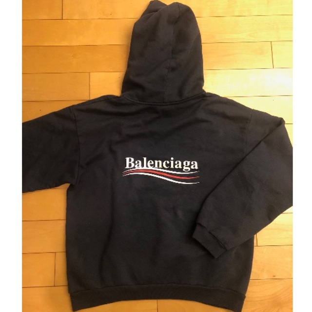 値下/BALENCIAGA/キャンペーンロゴパーカー