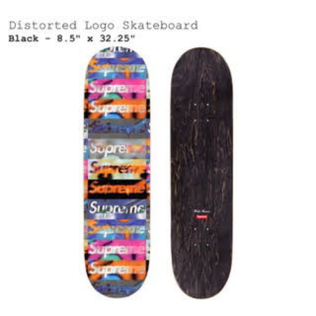 Supreme - Supreme Distorted Logo Skateboard 20ssの通販 by ART LOVE