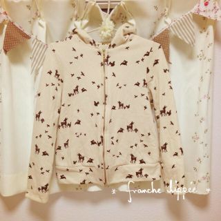 フランシュリッペ(franche lippee)のfranchelippeeバンビパーカー(パーカー)