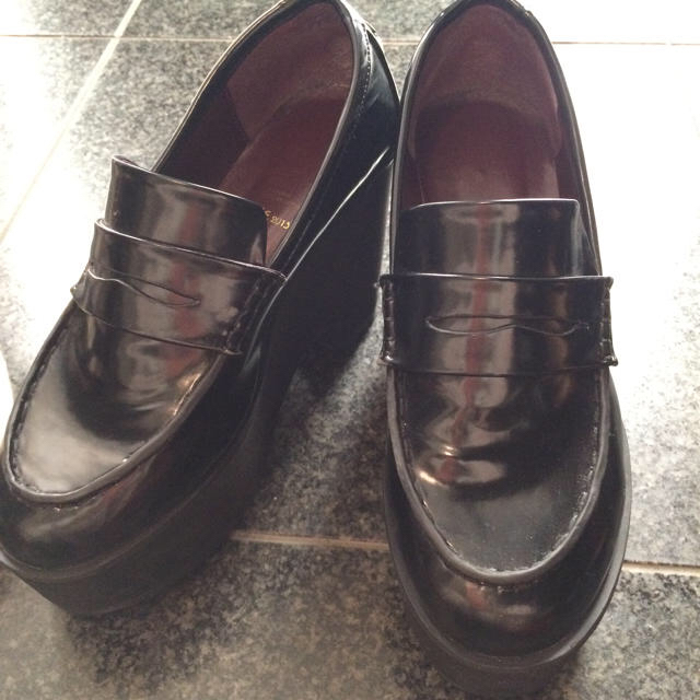 SNIDEL(スナイデル)の厚底ローファー レディースの靴/シューズ(ローファー/革靴)の商品写真
