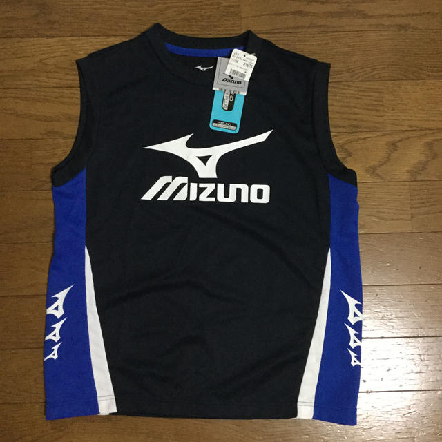 MIZUNO(ミズノ)のMIZUNO ノースリーブシャツ　150cm 未使用 キッズ/ベビー/マタニティのキッズ服男の子用(90cm~)(Tシャツ/カットソー)の商品写真
