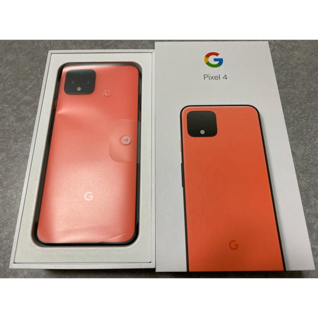 新品未使用 Google Pixel4 64GB オレンジ SIMロック解除済みスマートフォン本体